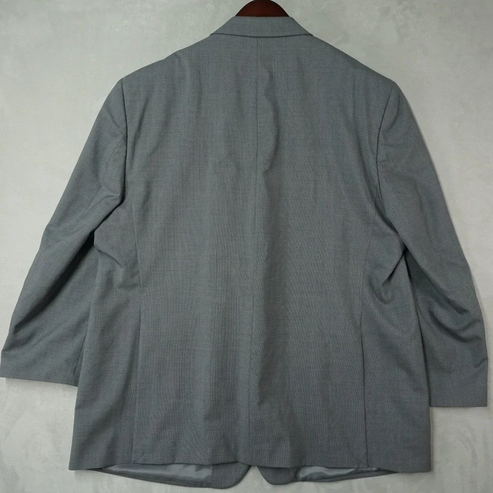 RRL Ralph Lauren Blazer Mens 50R Gray 100% Wool Suit Jacket Sport Coat Executive